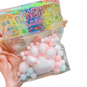 Decompress Squeezing Toy Cat's Paw Pressure Reduction Toy