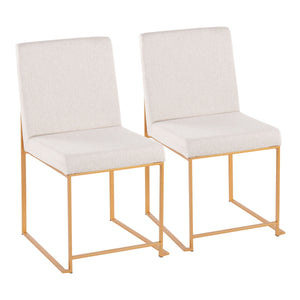 Fuji - Contemporary Stylish Frame, High Back Dining Chair (Set of 2) by Couch.com