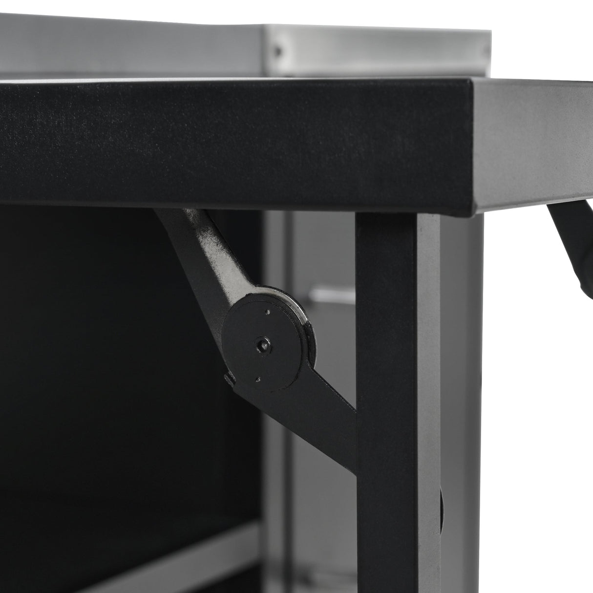 K&K 72.4' Large Grill Table for Big Green Egg