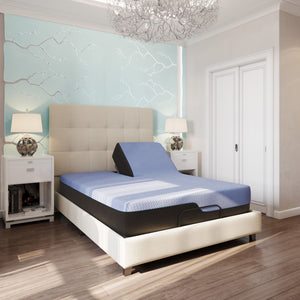 Refresh - 12" Flex Head Hybrid Cooling Gelcare Memory Foam And Coil Mattress by Couch.com