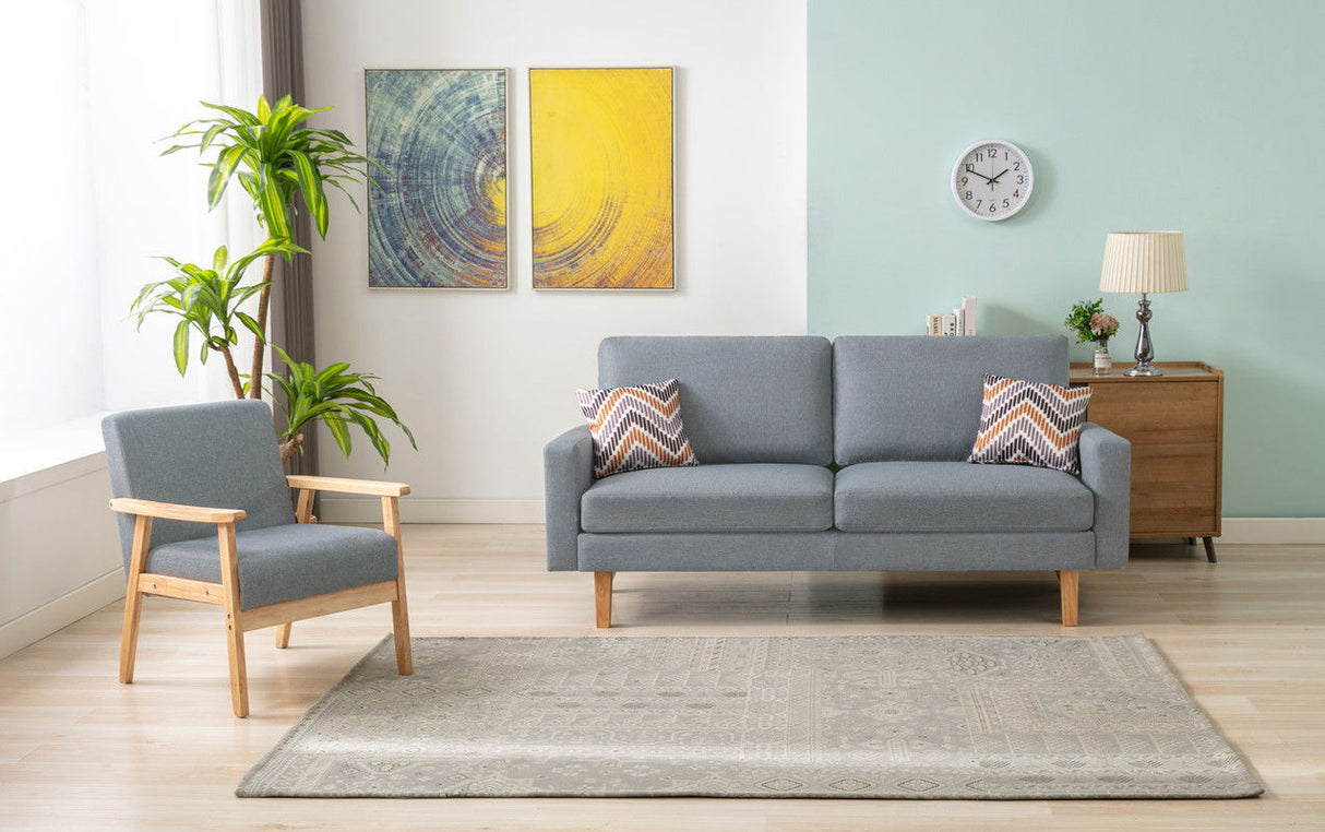 Bahamas - Sofa Set With 2 Throw Pillows by Couch.com