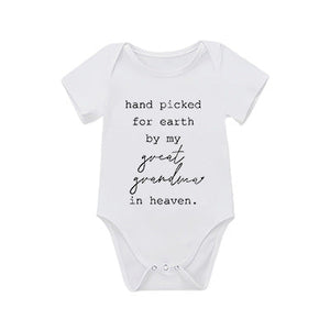 Summer Short Sleeve Baby Romper Bodysuit