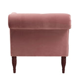 Samuel - Tufted Roll Arm Chaise Lounge by Couch.com