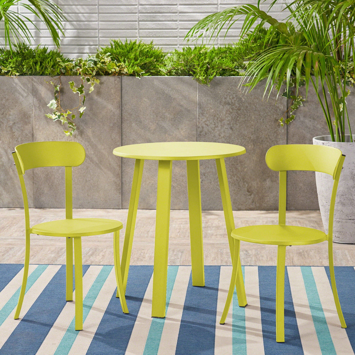Barbados - Bistro Set - Green by Couch.com