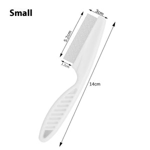 Cat Comb Tie Removal Floating Hair Magic Long Hair Pet Self-Cleaning Row Dog Cat Comb Grooming Supplies Flea Removal Brush Pets Products