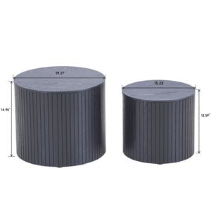 Handcrafted Nested Table Set, 2 Pieces by Couch.com