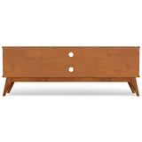 Draper - Handcrafted Mid Century Low TV Media Stand by Couch.com