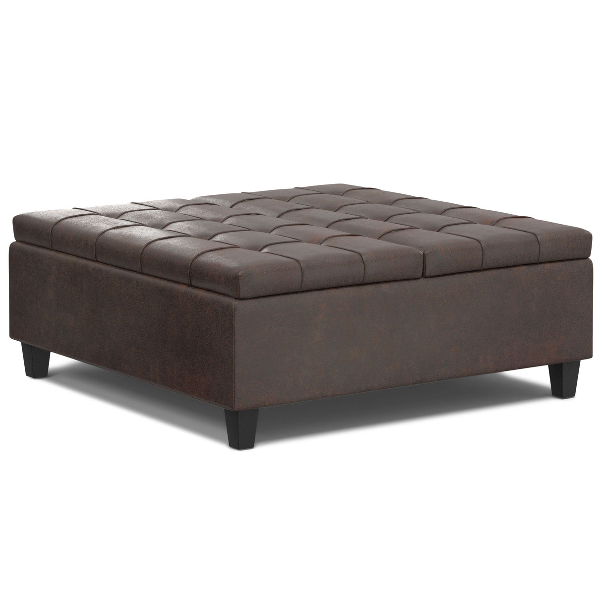 Harrison - Large Coffee Table Storage Ottoman by Couch.com