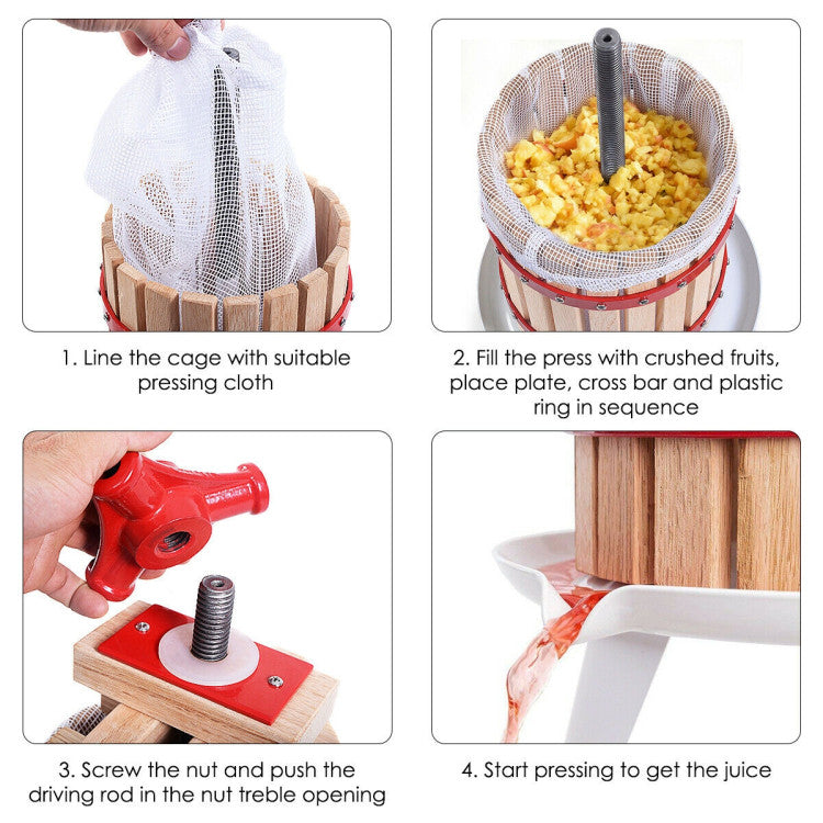 1.6 Gal Fruit Wine Press by DirectDeals