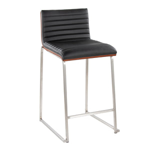 Mason Mara - Contemporary Fixed Height Counter Stool (Set of 2) by Couch.com