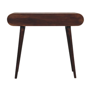 Solid Wood Curved Edge Console Table by Couch.com