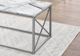 Table Set, Coffee, End, Side, Accent, Living Room, Marble Look Laminate, Contemporary & Modern (Set of 3) by Couch.com