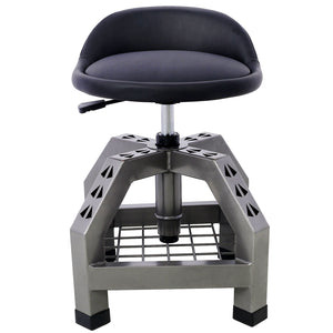 Pneumatic 360 Degree Swivel Stool, Mechanics Rolling Creeper Seat, Heavy Duty Rolling Mechanics Stool, Shop Stool With Casters by Couch.com