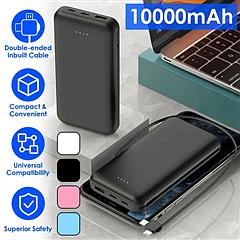 10,000mAh Portable Power Bank by DirectDeals