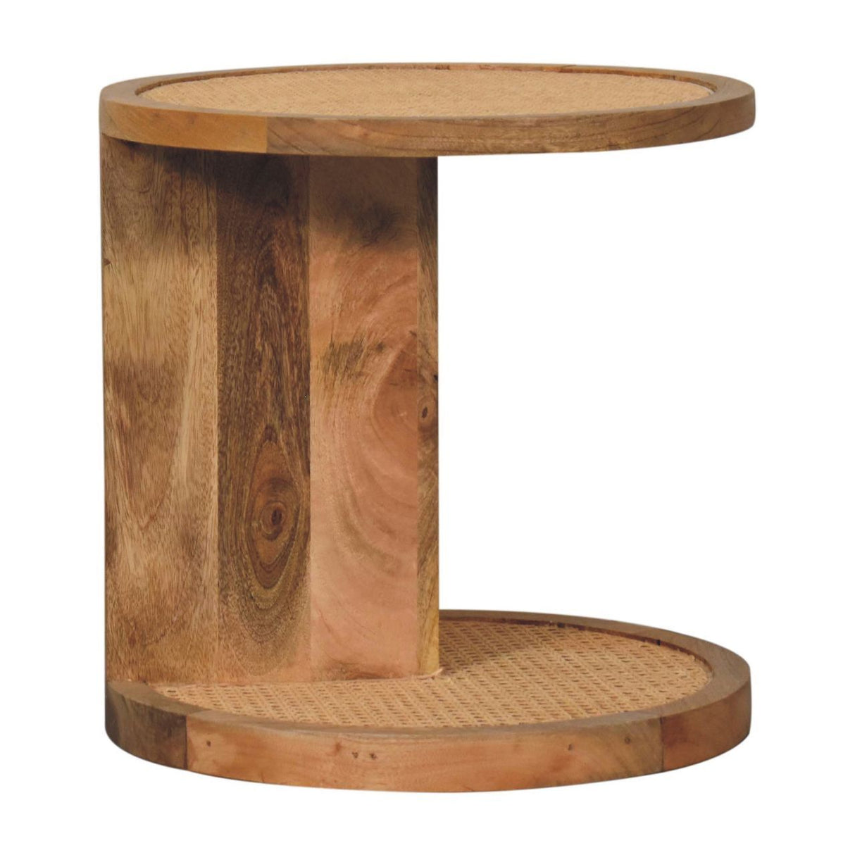 Close Knit Corner End Table - Oak by Couch.com
