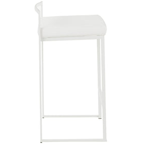 Fuji - Simple Elegance, Contemporary Stackable Counter Stool by Couch.com
