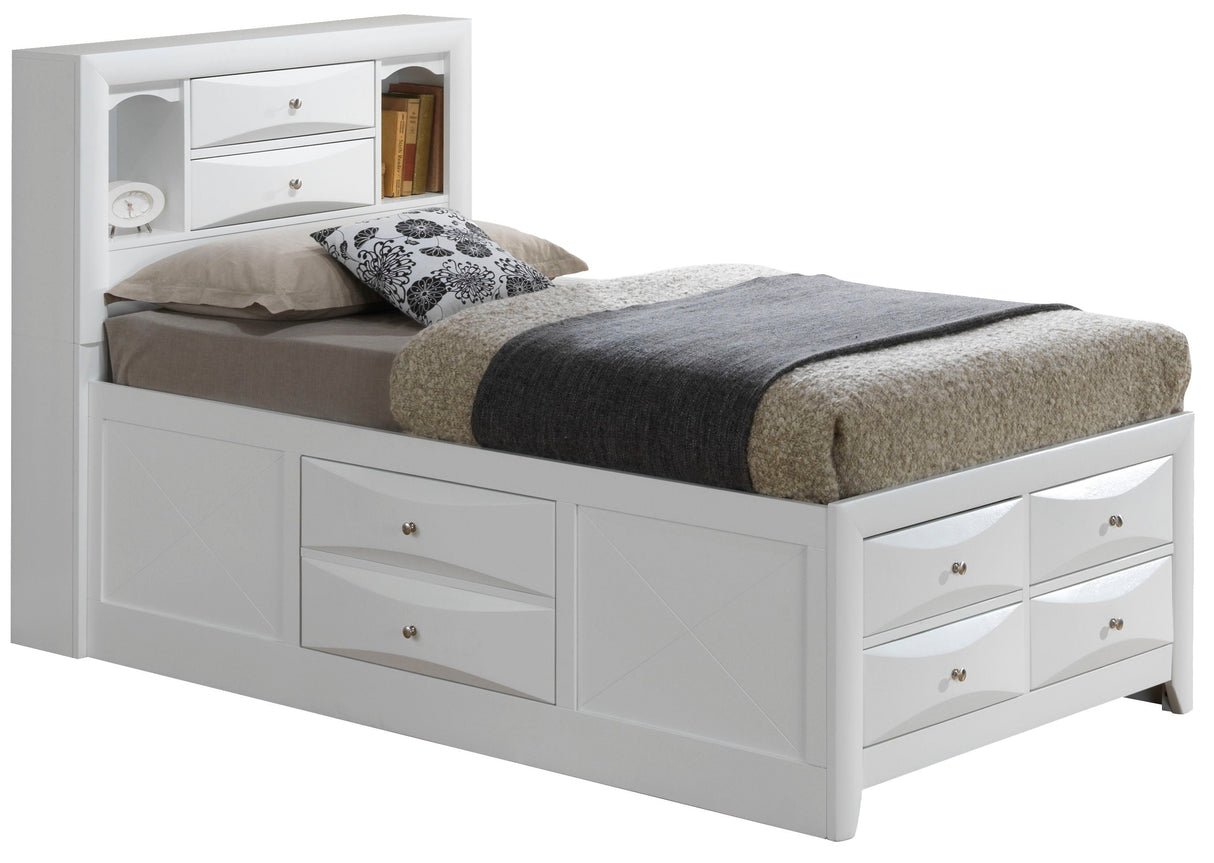 Marilla - Storage Bed With Bookcase Headboard by Couch.com