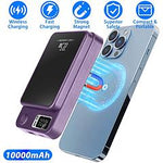 10000mAh 2-In-1 Magnetic Wireless Power Bank by DirectDeals