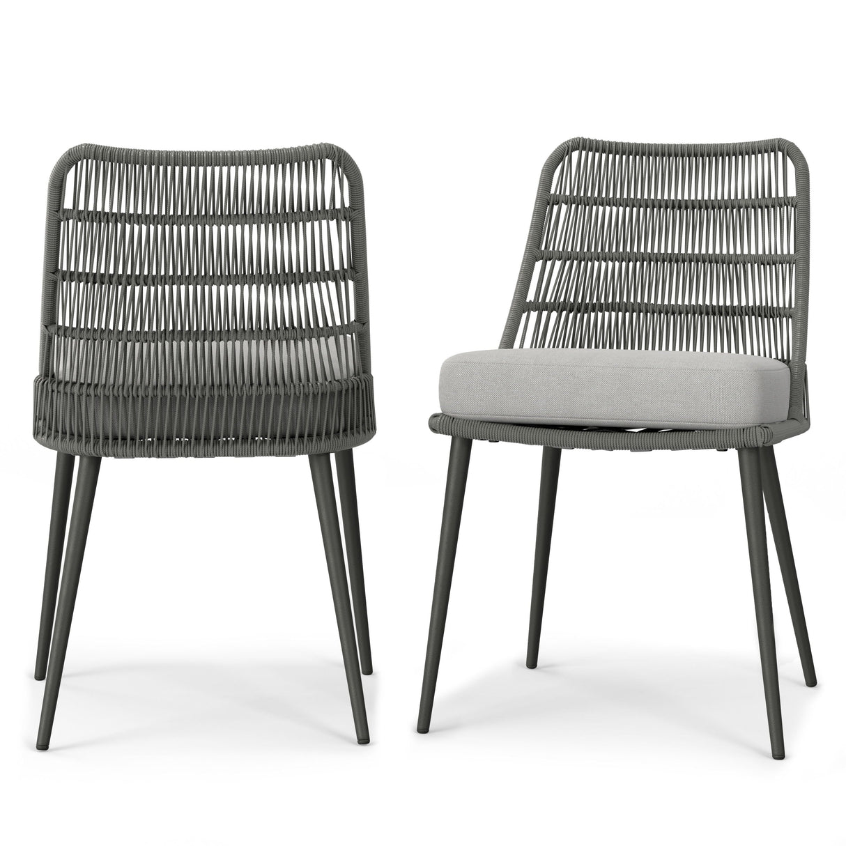 Beachside - Outdoor Dining Chair (Set of 2) - Gray by Couch.com