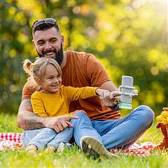 Built-in Cable Power Bank 5000mAh by DirectDeals