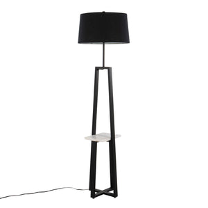 Cosmo - Shelf Contemporary / Glam Floor Lamp by Couch.com