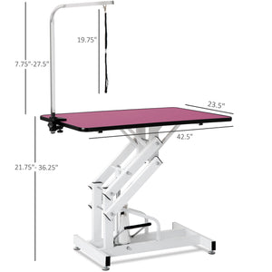 Hydraulic Pet Grooming Table by Couch.com