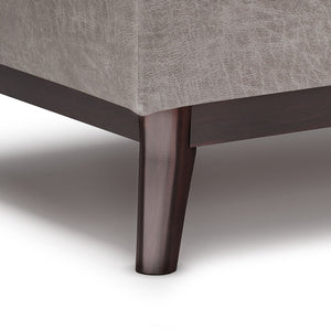 Owen - Tray Top Small Coffee Table Upholstered Storage Ottoman