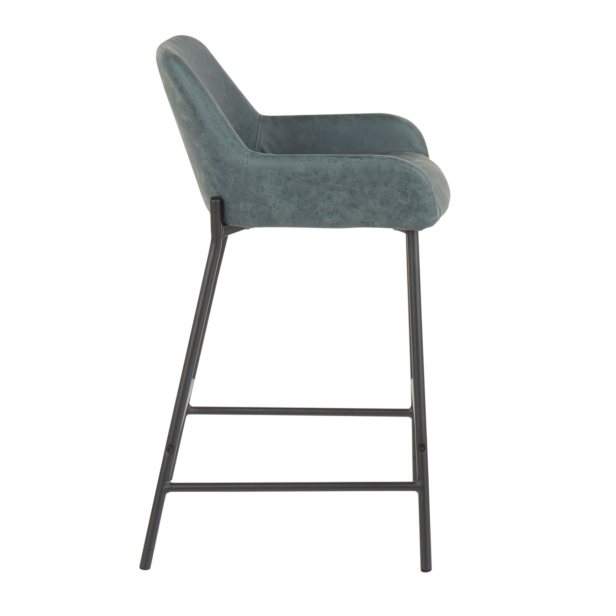 Daniella - Industrial Fixed Height Counter Stool (Set of 2) by Couch.com