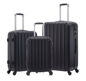 3 Piece Hard Luggage Set With Universal Wheels And Luggage Password Lock, 20 / 24 / 28" by Couch.com