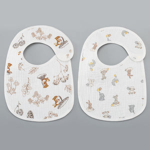 Thin Kids' Bib Pure Cotton Waterproof Gauze Saliva Towel