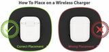Qi Wireless Charging Case Cover for Apple® Airpods by Infinite Basics