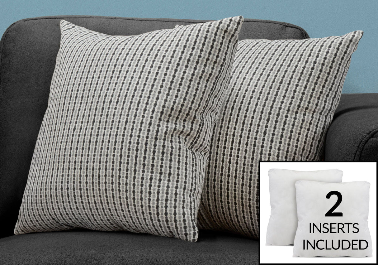 Pillows, Square, Insert Included, Decorative Throw, Hypoallergenic by Couch.com