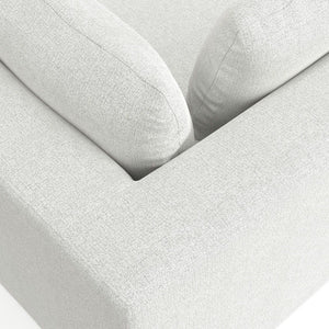 Jasmine - Left Arm Sofa Module - Gray by Couch.com
