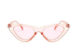Luxury Modern Cat Eye  Fashion Retro Classic Lady and Woman Sunglasses With Triange Frame  With UV 400 Protection