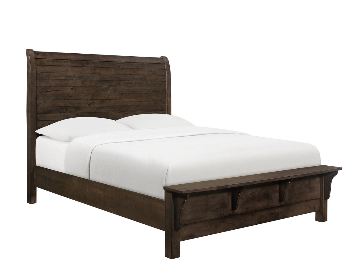 Verna - Sleigh Bed by Couch.com