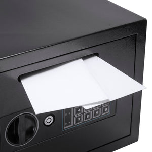 Compact Keypad Depository Safe - Black by Couch.com