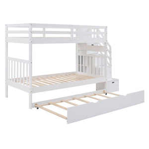 Bunk Bed With Twin Size Trundle by Couch.com