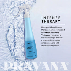 PRAVANA Intense Therapy Leave-In Conditioner Spray Treatment & Detangler | Instantly Detangles & Hydrates | Equalizes Hair Porosity | For All Hair Types | Strengthens & Softens Hair 10.1 Fl Oz (Pack of 1)