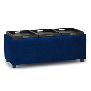 Avalon - Upholstered Storage Ottoman by Couch.com