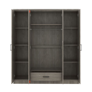 4 Door Wardrobe With 1 Drawer by Couch.com