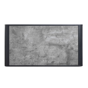 Raziela - Concrete Coffee Table - Black / Gray by Couch.com