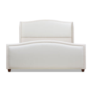 Carmen - Upholstered Wingback Panel Bed Frame by Couch.com