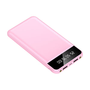10000mAh Power Bank Portable Ultra Slim by DirectDeals