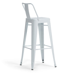 Rayne - Curved Back Metal Stool (Set of 2) by Couch.com