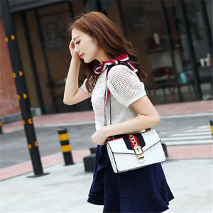 Small Square Bag with Ribbon and Wine God Design