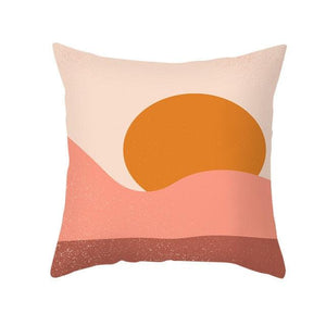 Abstract Line Drawing Cushion Case Modern Abstract Painting Pillow Case Beautiful Art Cushion Covers Art Sofa Pillows Case Livingroom Decorative Pillow 45x45CM