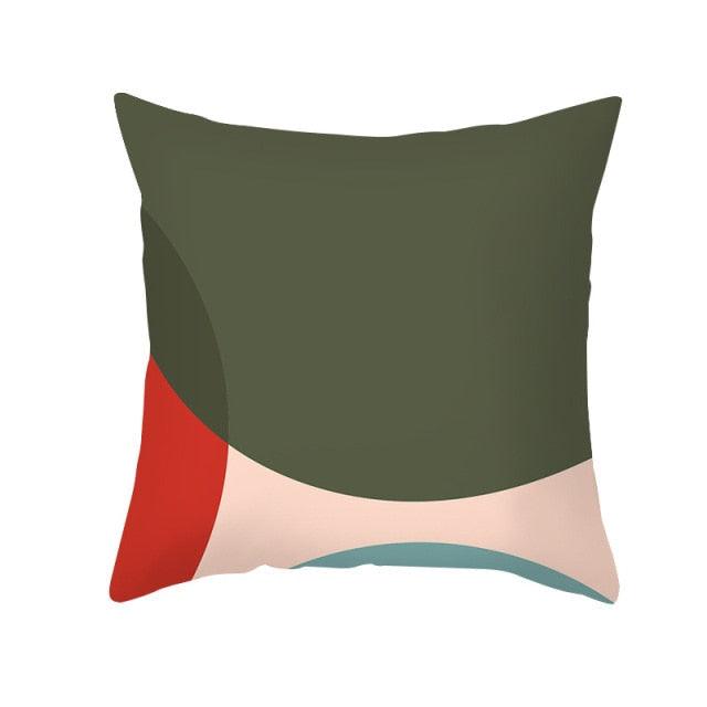 Abstract Line Drawing Cushion Case Modern Abstract Painting Pillow Case Beautiful Art Cushion Covers Art Sofa Pillows Case Livingroom Decorative Pillow 45x45CM