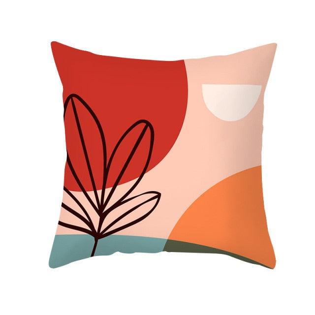 Abstract Line Drawing Cushion Case Modern Abstract Painting Pillow Case Beautiful Art Cushion Covers Art Sofa Pillows Case Livingroom Decorative Pillow 45x45CM