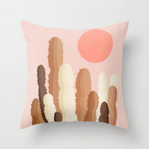 Abstract Line Drawing Cushion Case Modern Abstract Painting Pillow Case Beautiful Art Cushion Covers Art Sofa Pillows Case Livingroom Decorative Pillow 45x45CM