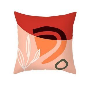 Abstract Line Drawing Cushion Case Modern Abstract Painting Pillow Case Beautiful Art Cushion Covers Art Sofa Pillows Case Livingroom Decorative Pillow 45x45CM